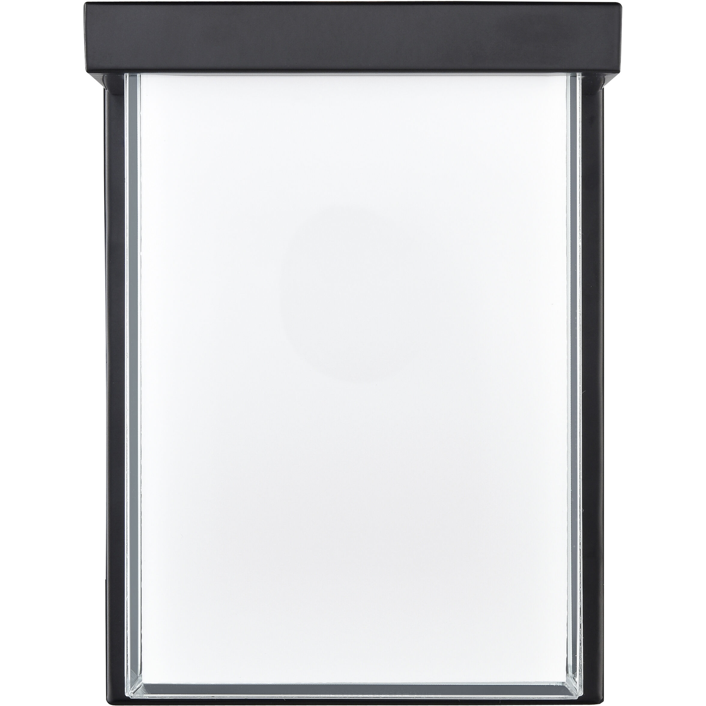 Sommar LED 8 inch Powder Coated Black Outdoor Wall Sconce